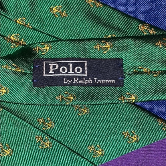 ⚓️Men’s Anchor Polo by Ralph Lauren Tie⚓️ - Picture 4 of 4